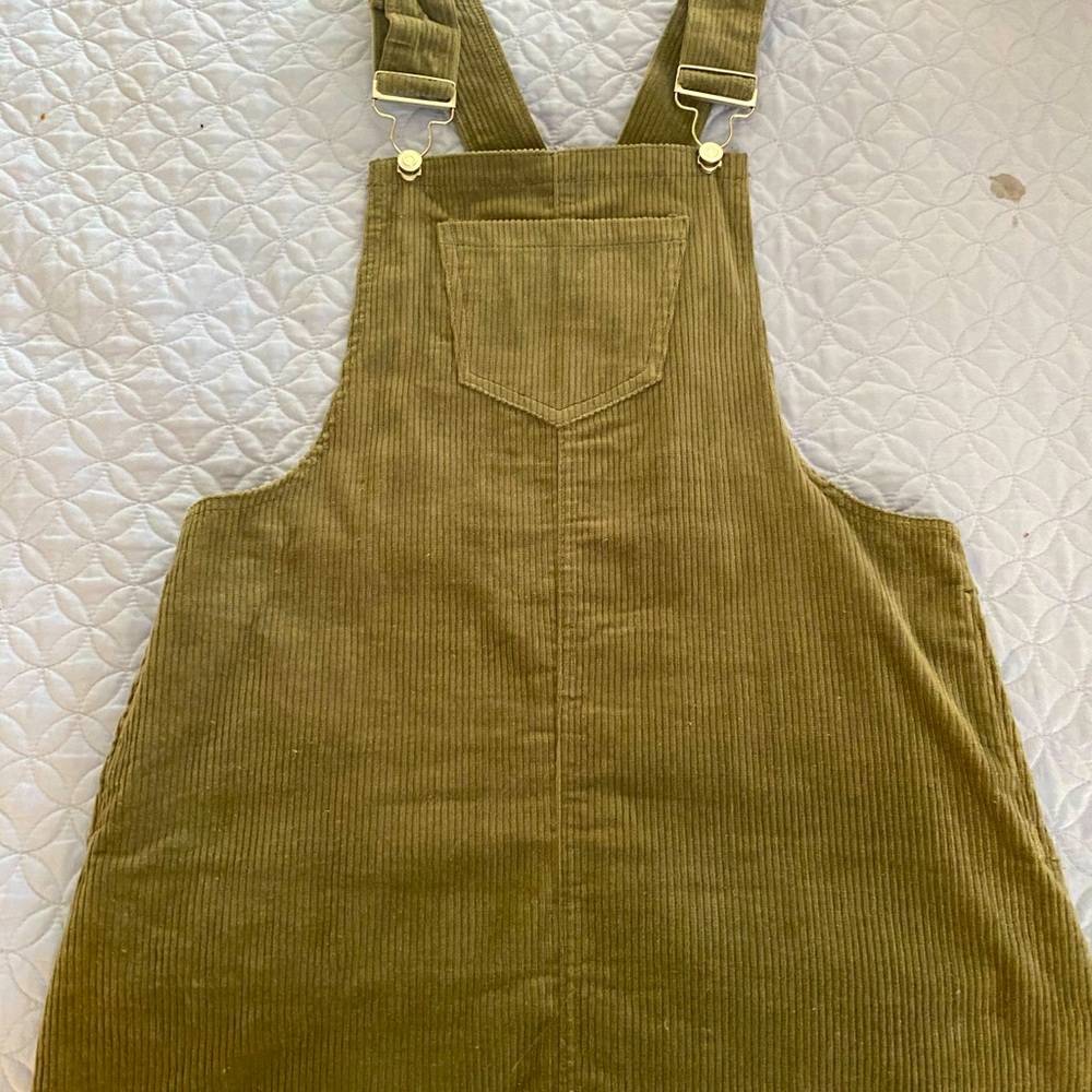 Corduroy overall.